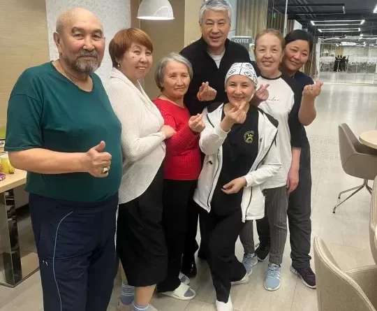Президент НПК РК-Кайрат Боранбаев встретился с параспортсменами в Паралимпийском тренировочном центре.